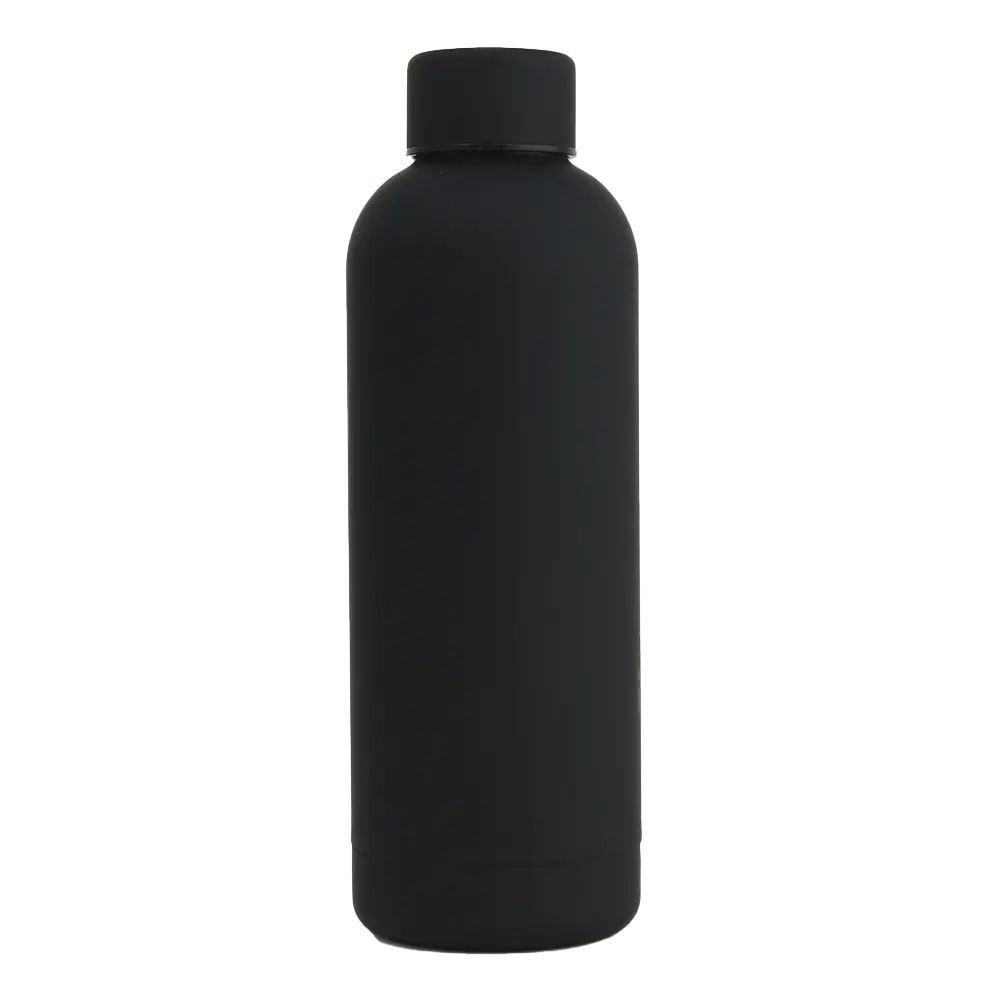 17oz Rubber Vacuum Insulated Stainless Steel Water Bottle - Rubber City Bargains