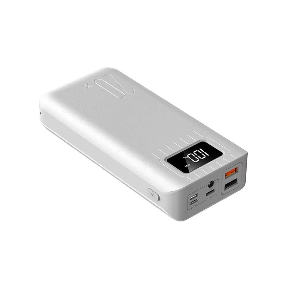20000mAh External Battery Power Bank Dual USB With LED Flashlight - Rubber City Bargains