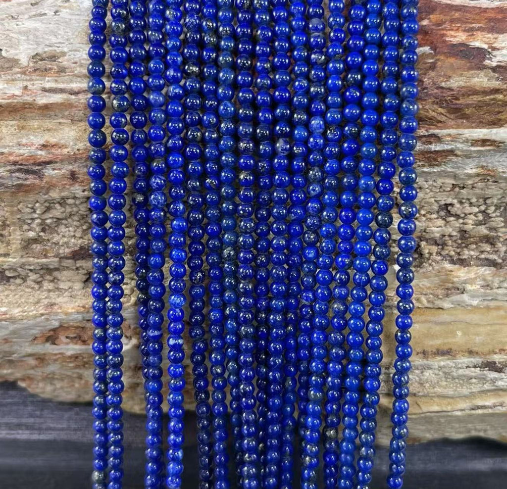 Lapis AA Grade Round 3mm 12mm