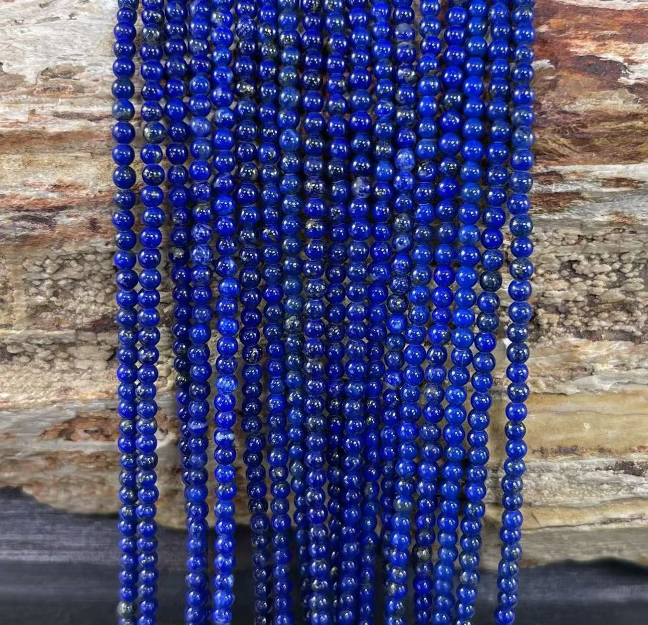 Lapis AA Grade Round 3mm 12mm