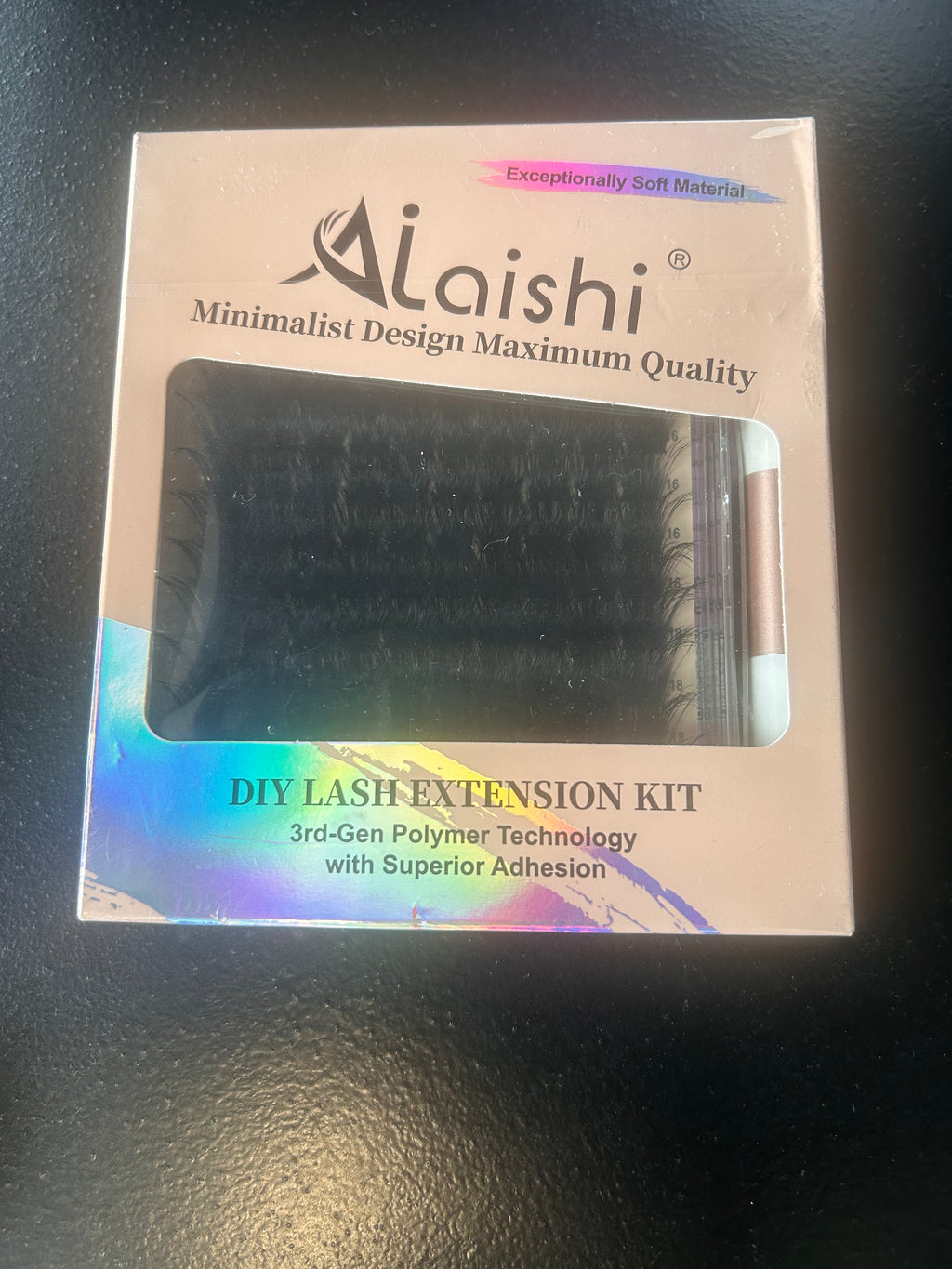 Alaishi DIY Lash Extension Kit – 200D Mix 3-in-1 Cluster Eyelashes