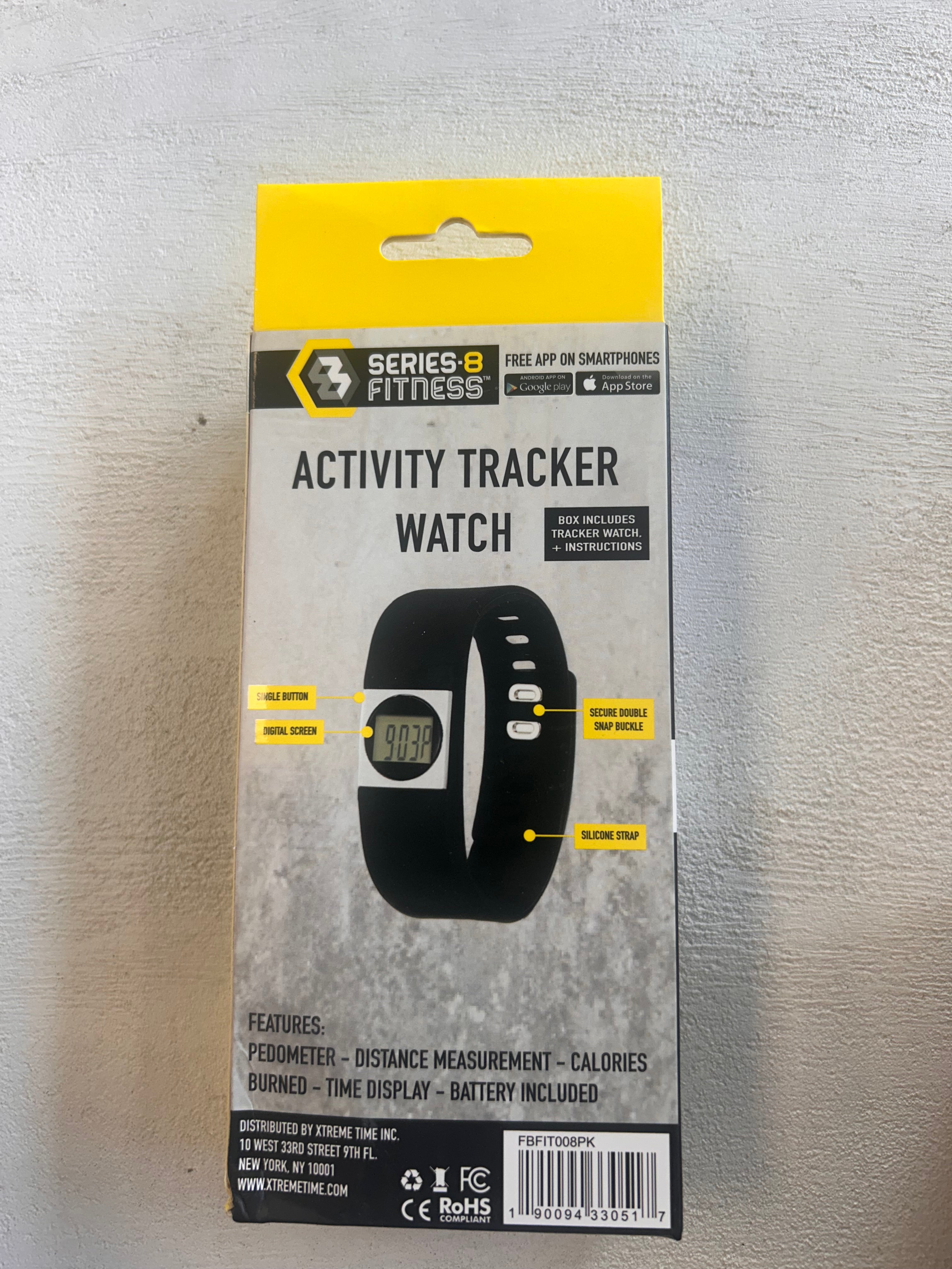 Series-8 Fitness Digital LCD Activity Tracker Watch – Pink