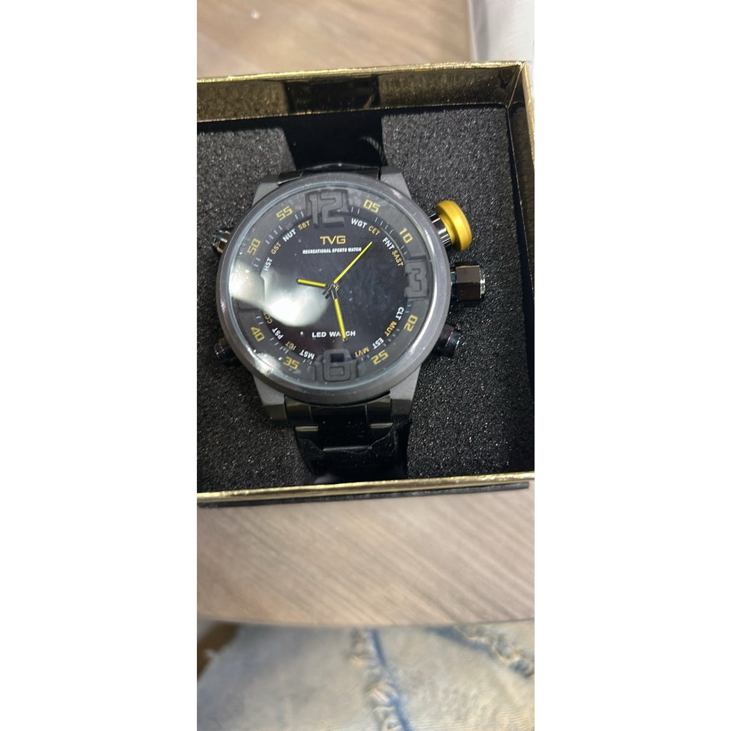 TVG Men’s Recreational Sports Watch (Factory Sealed)