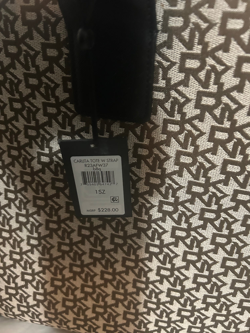 DKNY Carlotta Large Bool Tote Handbag