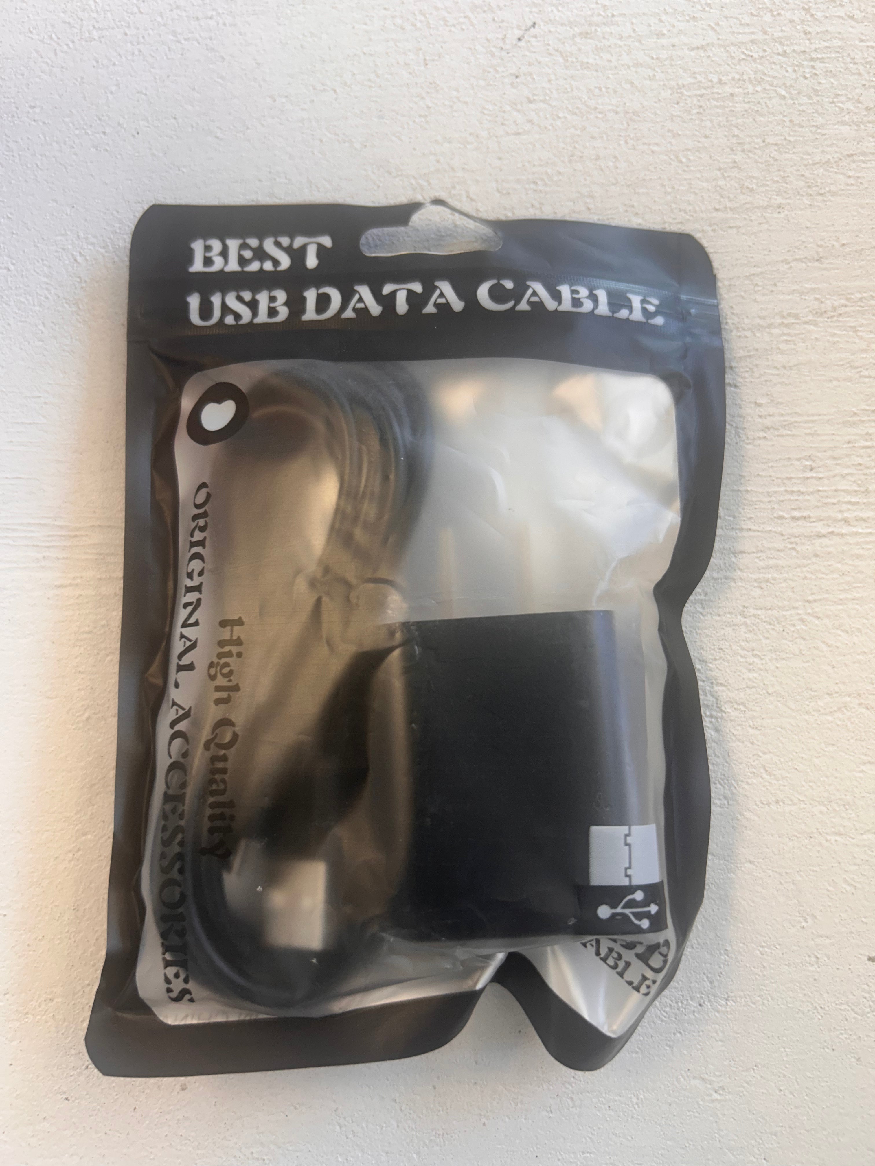 USB Wall Charger with Micro USB Charging Cable