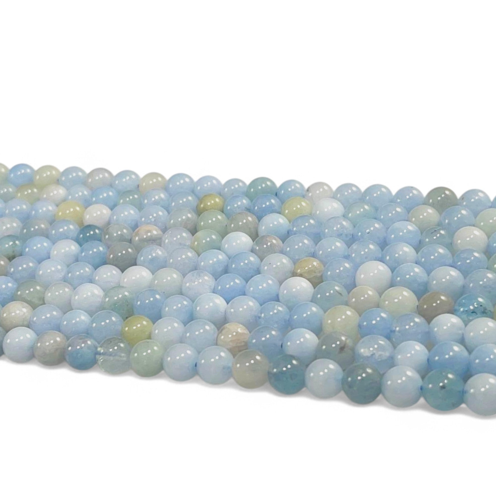 Aquamarine Round - Rubber City Bargains