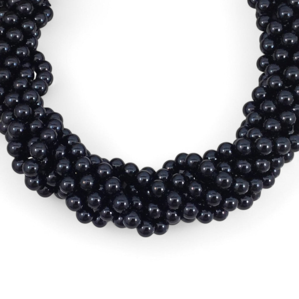 Black Tourmaline Round - Rubber City Bargains