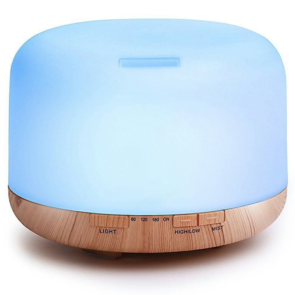 Color Changing Essential Oil Aromatherapy Diffuser With Remote - Rubber City Bargains