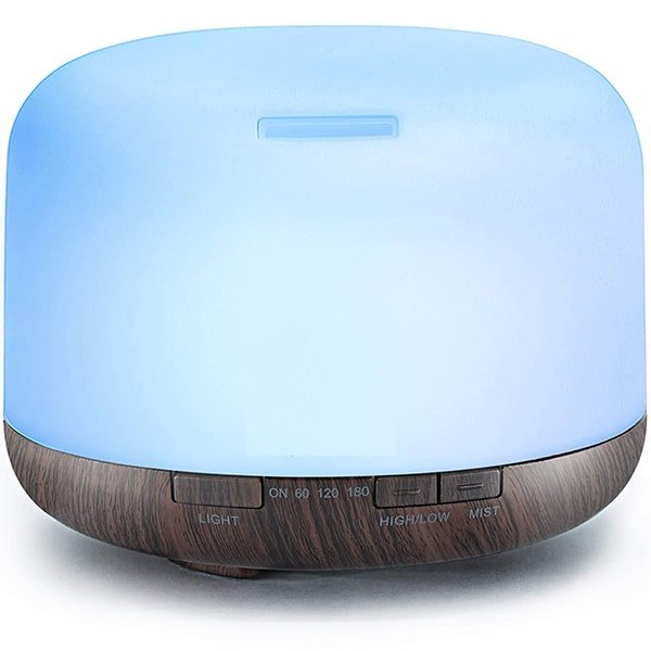 Color Changing Essential Oil Aromatherapy Diffuser With Remote - Rubber City Bargains