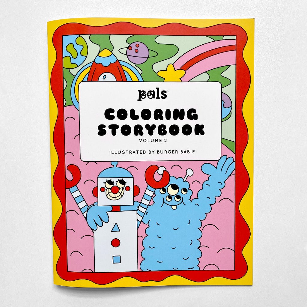 Coloring Story Books - Rubber City Bargains