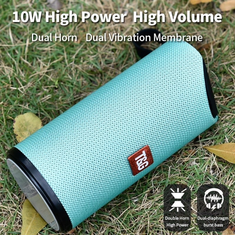 Portable Outdoor Waterproof Bluetooth Speaker - Rubber City Bargains