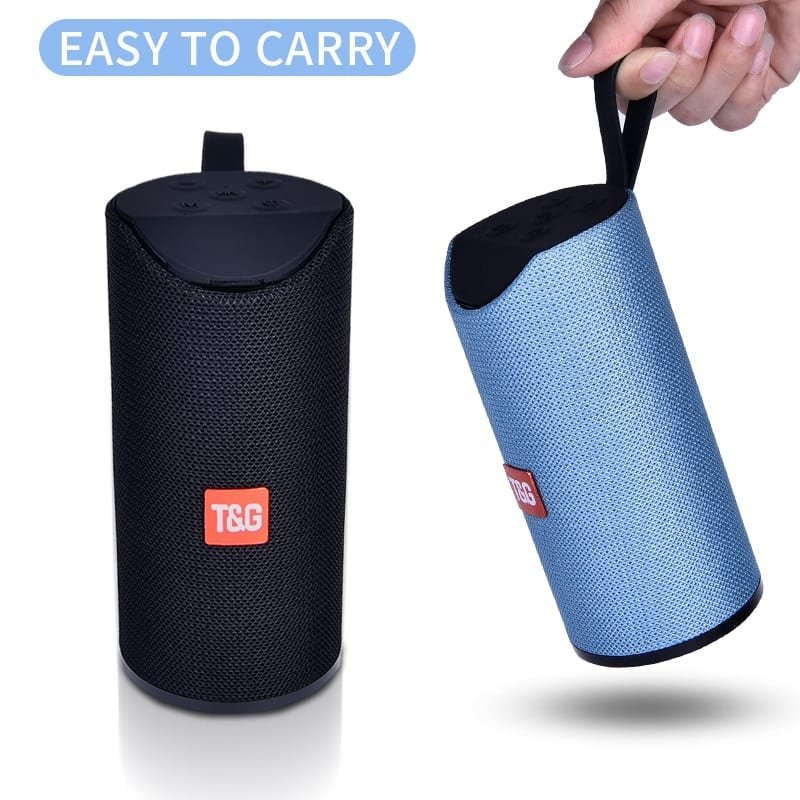 Portable Outdoor Waterproof Bluetooth Speaker - Rubber City Bargains