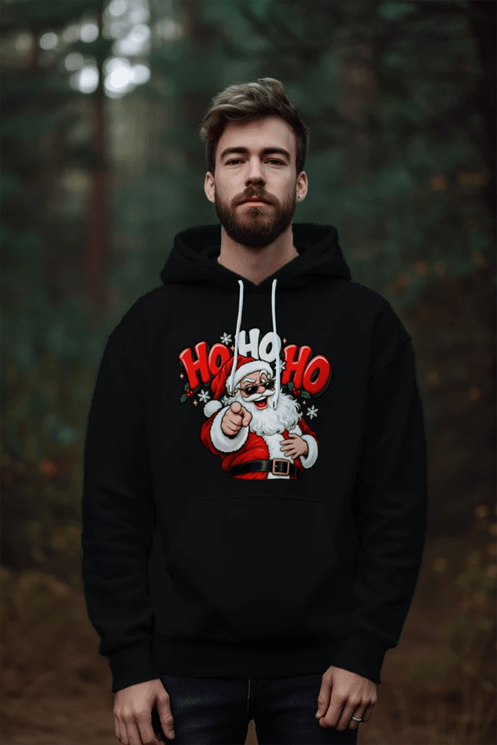Santa HO HO HO - Rubber City Bargains