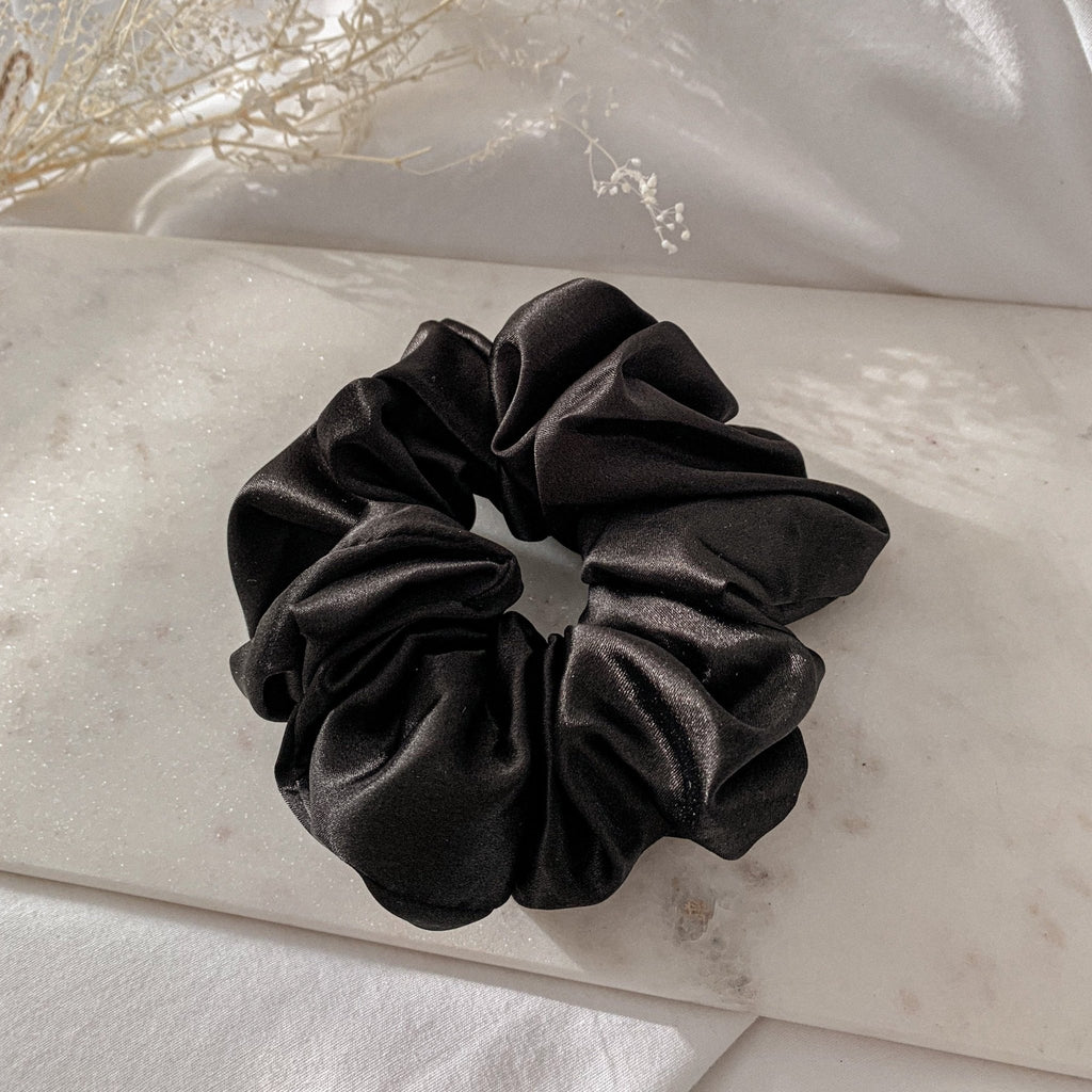 Satin Sweetheart Scrunchies - Rubber City Bargains